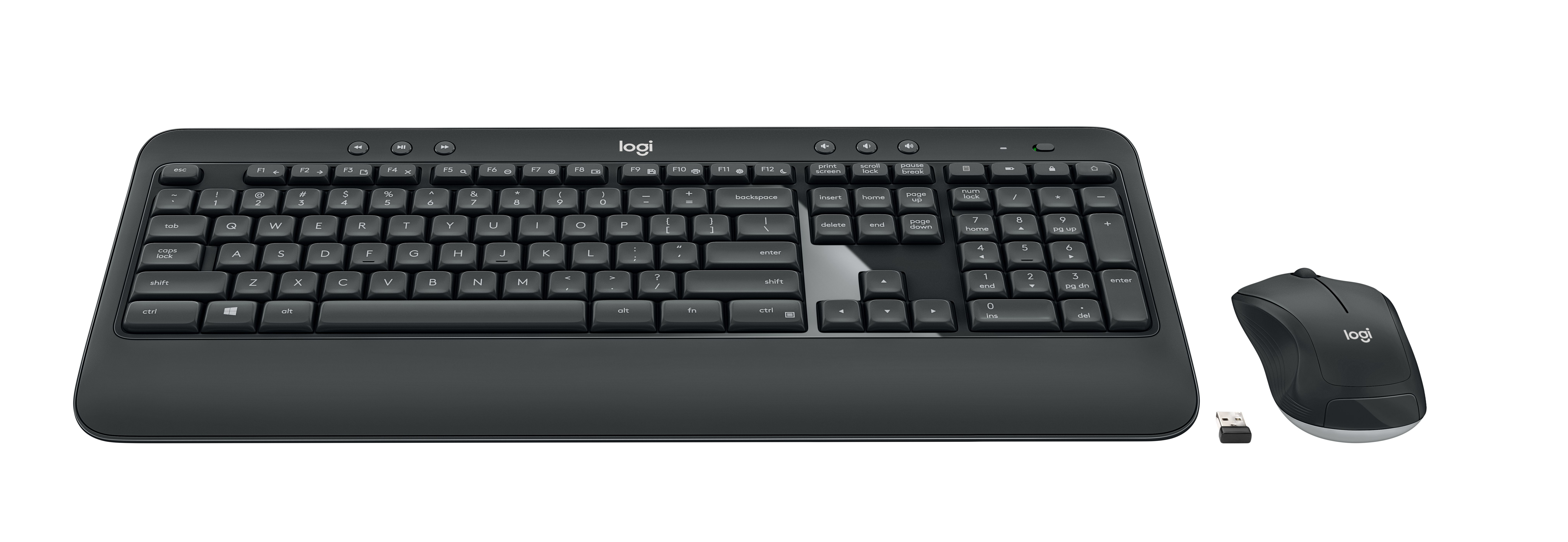 Logitech MK540 Advanced wireless keyboard + mouse set, draadloos, 2.4 GHz, vs internationaal