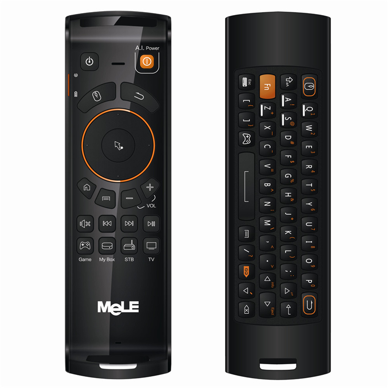 Epsilon MeLE F10 Deluxe Fly Wireless Mouse and keyboard Android, dubbelzijdig, USB Dongle