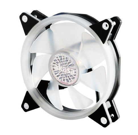 Akasa 12cm Addressable RGB LED Fan, Vegas AR7 (ASUS Aura, MSI Mystic Light Sync, Gigabyte Fusion Cert.)