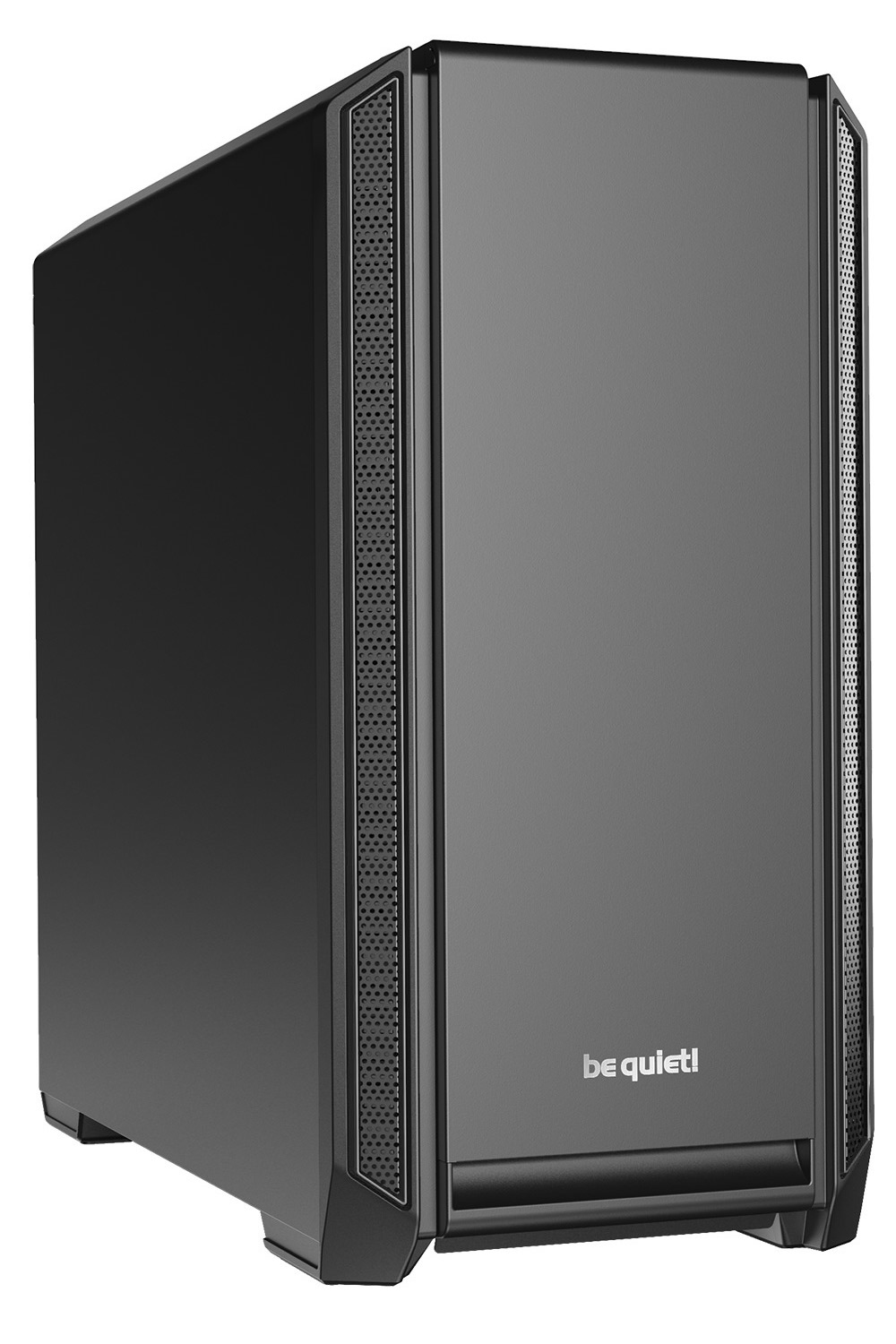 be quiet! Silent Base 601 Black, 532 x 230 x 513, IO-panel 2x USB 3.0, 1x USB 2.0, HD Audio, 3 (7) x 3,5, 6 (14) x 2,5, inc 2x 140 mm Pure Wings 2, dual air channel cooling, 3-in-1 airintake sidepanel
