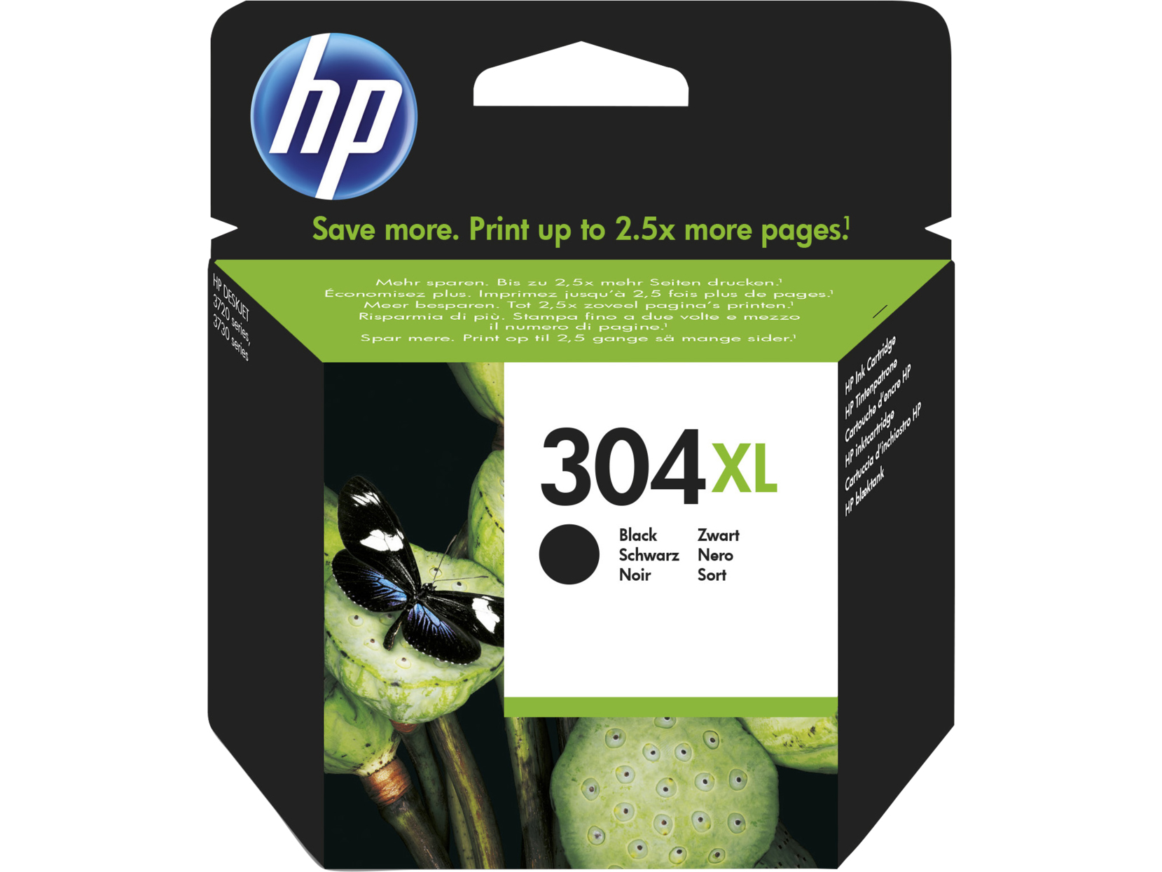 HP 304XL Zwart Inkt Cartridge