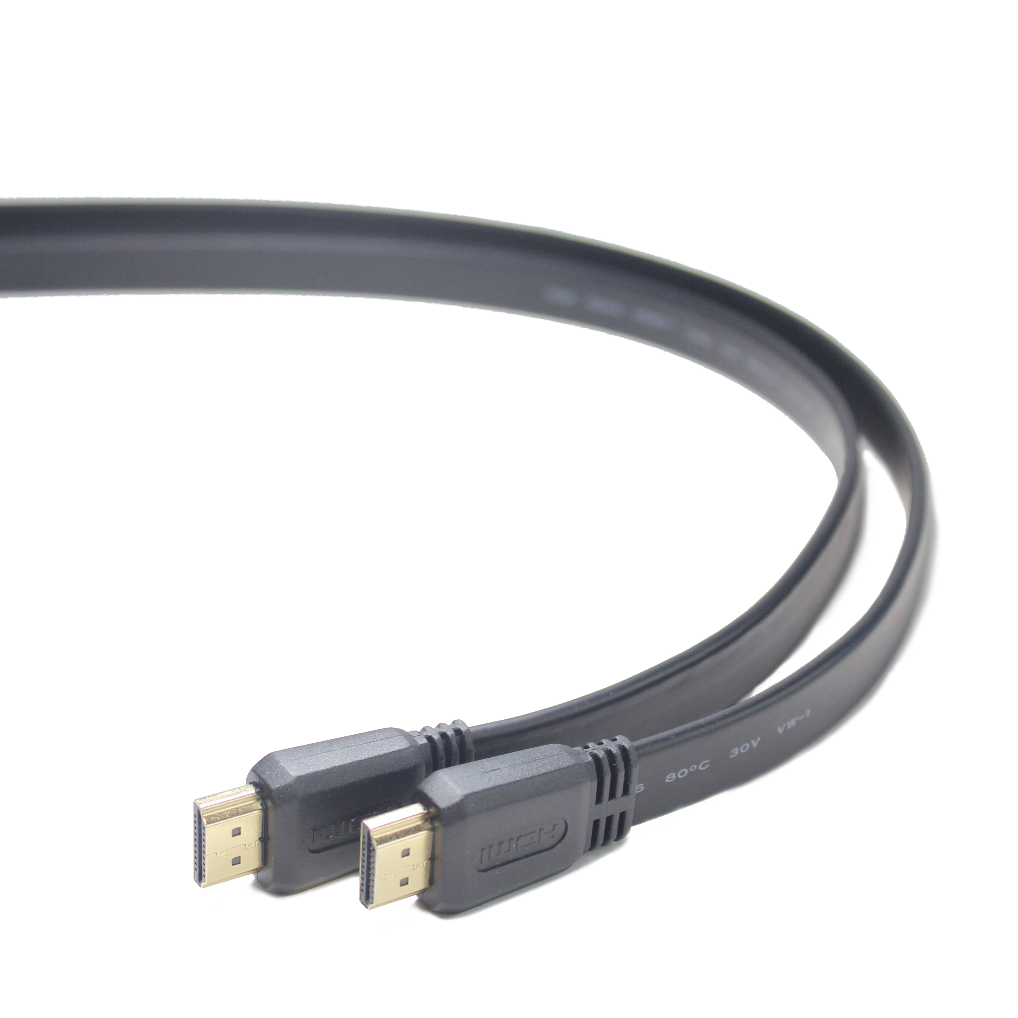 Gembird High Speed Platte HDMI 1.4 kabel met Ethernet, 3,0 meter, *HDMIM