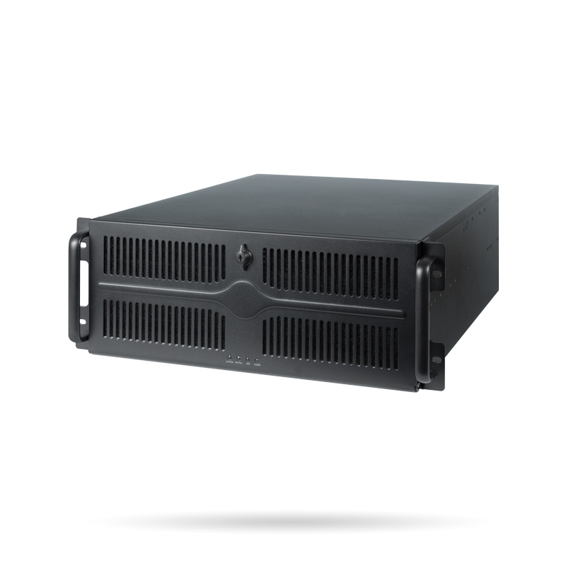 Chieftec UNC-409S-B-OP u 4U rackmount serverbehuizing, SECC staal 1.2mm, 600x485x177,5mm, 16,20 kg, geschikt voor E-ATX/ATX/micro-ATX, 6*5.25 , 3*3.5 , 1x5.25 ultra slim ODD extern, 2*3.5 intern, zwart