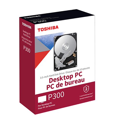 Toshiba P300 3.5 SATA6GBS HDD, 6 TB, 5400 rpm, 128 MB Cache