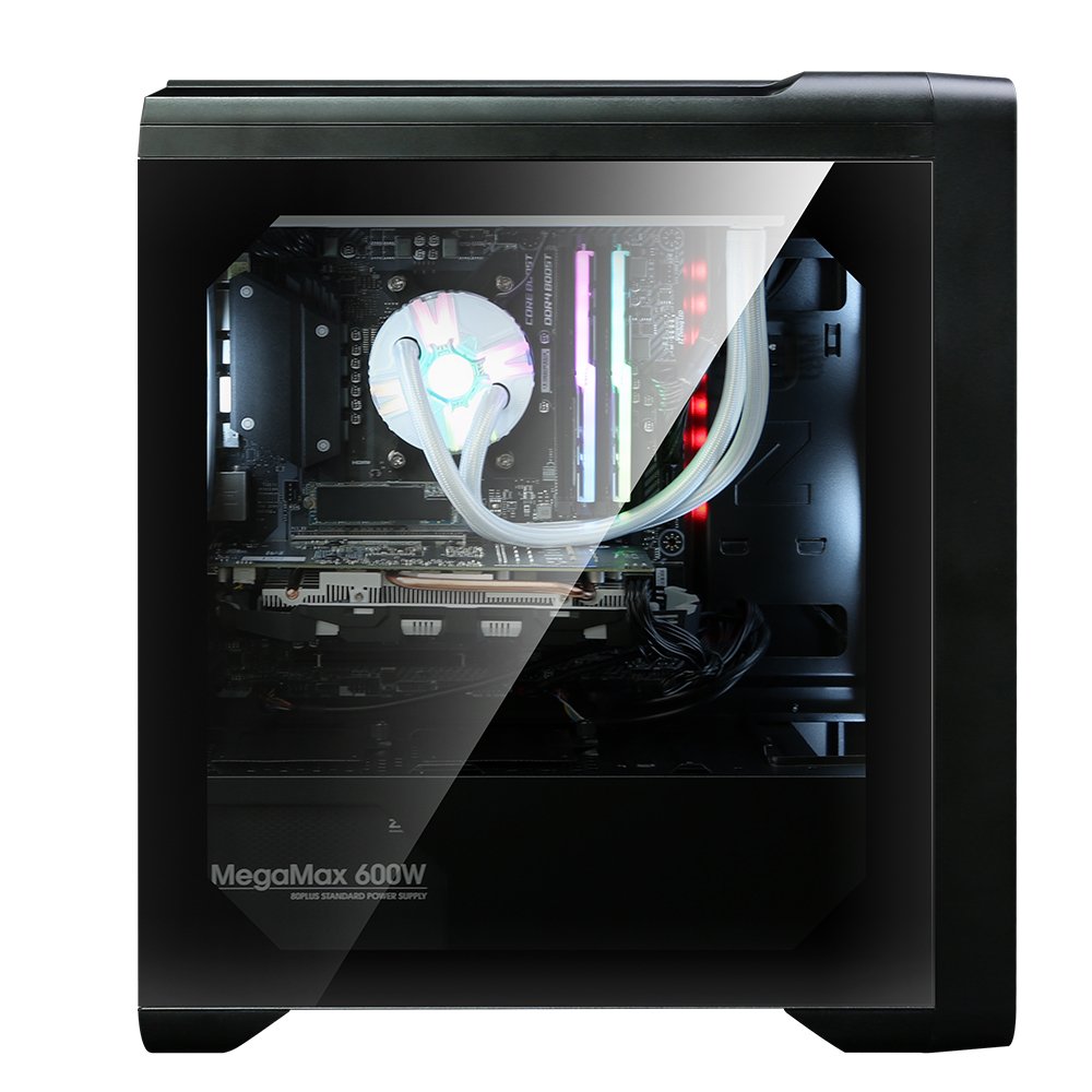 Zalman M3 Plus, mATX Mid-Tower Case, Pre-installed fan: 3x 120mm White(Front), 1x 120mm White LED(Rear), Mesh front panel for optimized air ventilation, Support 240mm AIO Water Cooler (Front, Top), Push and Pull Type Dust Filter (Top), Tempered Glass