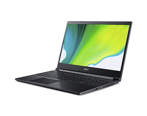 Acer Aspire 7 A715-75G-56S6 - Core i5 9300H / 2.4 GHz - Win 10 Home 64 bits - 16 GB RAM - 512 GB SSD NVMe, QLC - 15.6 IPS 1920 x 1080 (Full HD) - GF GTX 1650