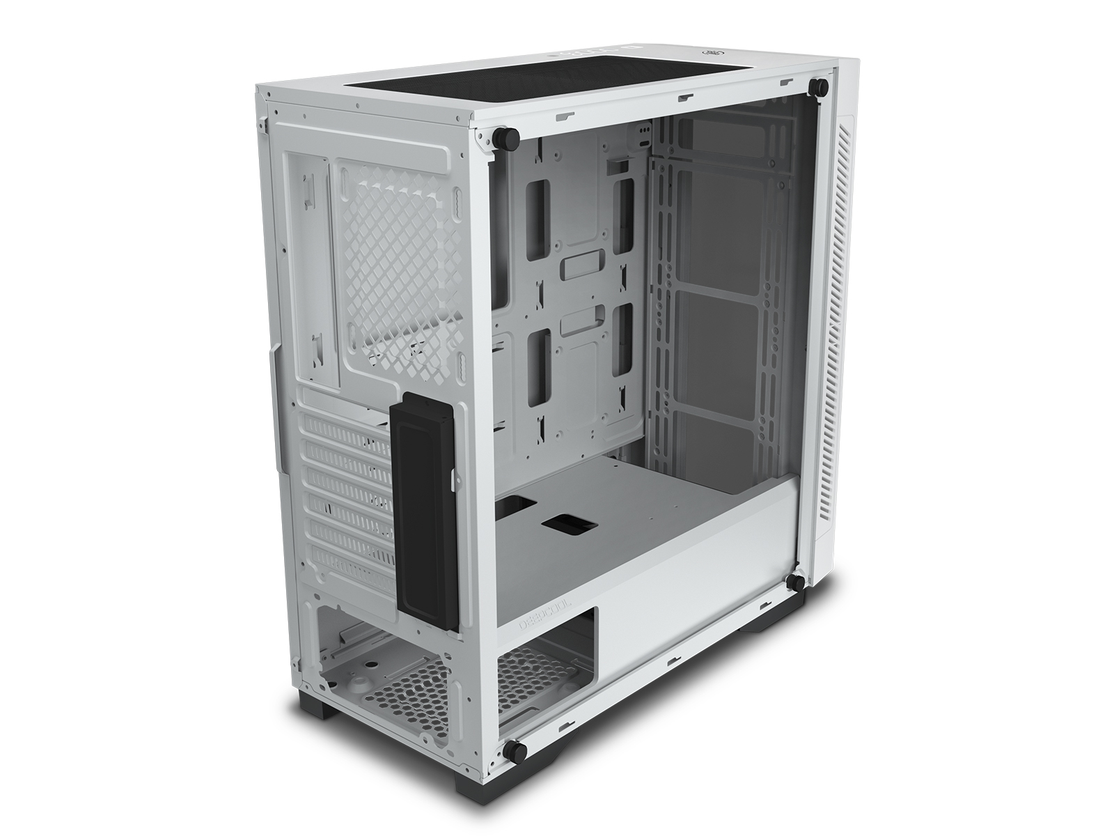 DeepCool MATREXX 55 V3 ADD-RGB 3F Mid-Tower ATX White PC Case, 3x Pre-Installed 120mm ARGB Fans,Tempered Glass Front with Pre-Installed ARGB Strip and Side Panel, 5V ARGB Motherboard Control, 1xUSB:3.0/1x USB:2.0/1xAudio/1xMic