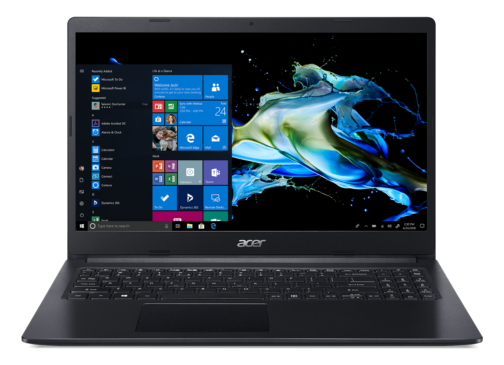 Acer Extensa 15 EX215-31-C8MV, 15.6I FHD ComfyView, Celeron N4020, 4GB DDR4, 128GB PCIe NVMe SSD, UHD Graphics 600, Win10Home S-Mode, QWERTY, Shale Black