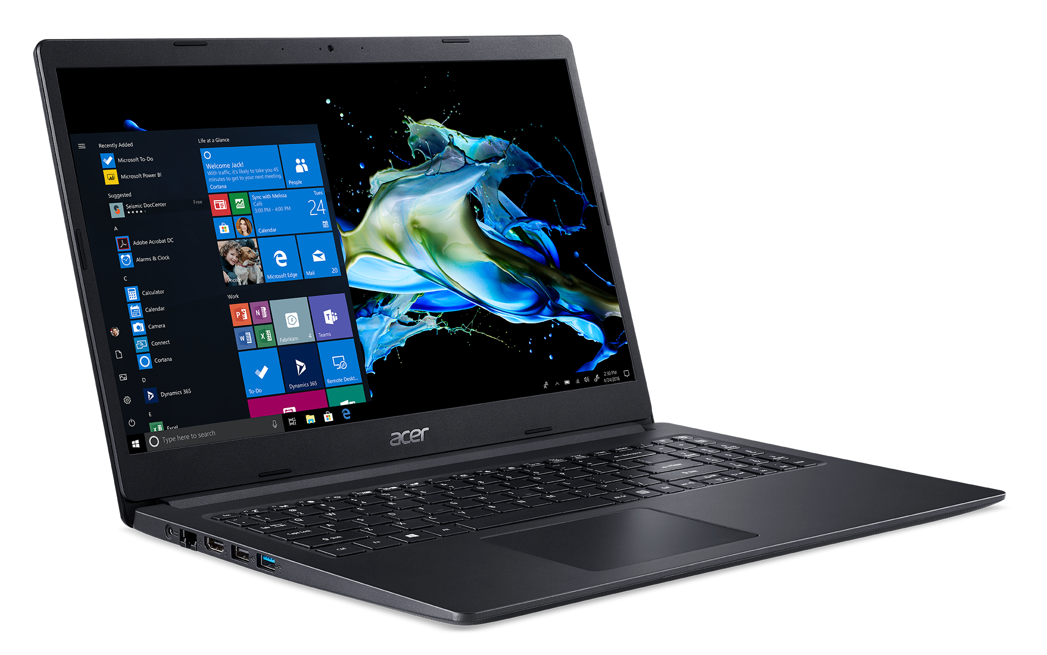 Acer Extensa 15 EX215-31-C8MV, 15.6I FHD ComfyView, Celeron N4020, 4GB DDR4, 128GB PCIe NVMe SSD, UHD Graphics 600, Win10Home S-Mode, QWERTY, Shale Black