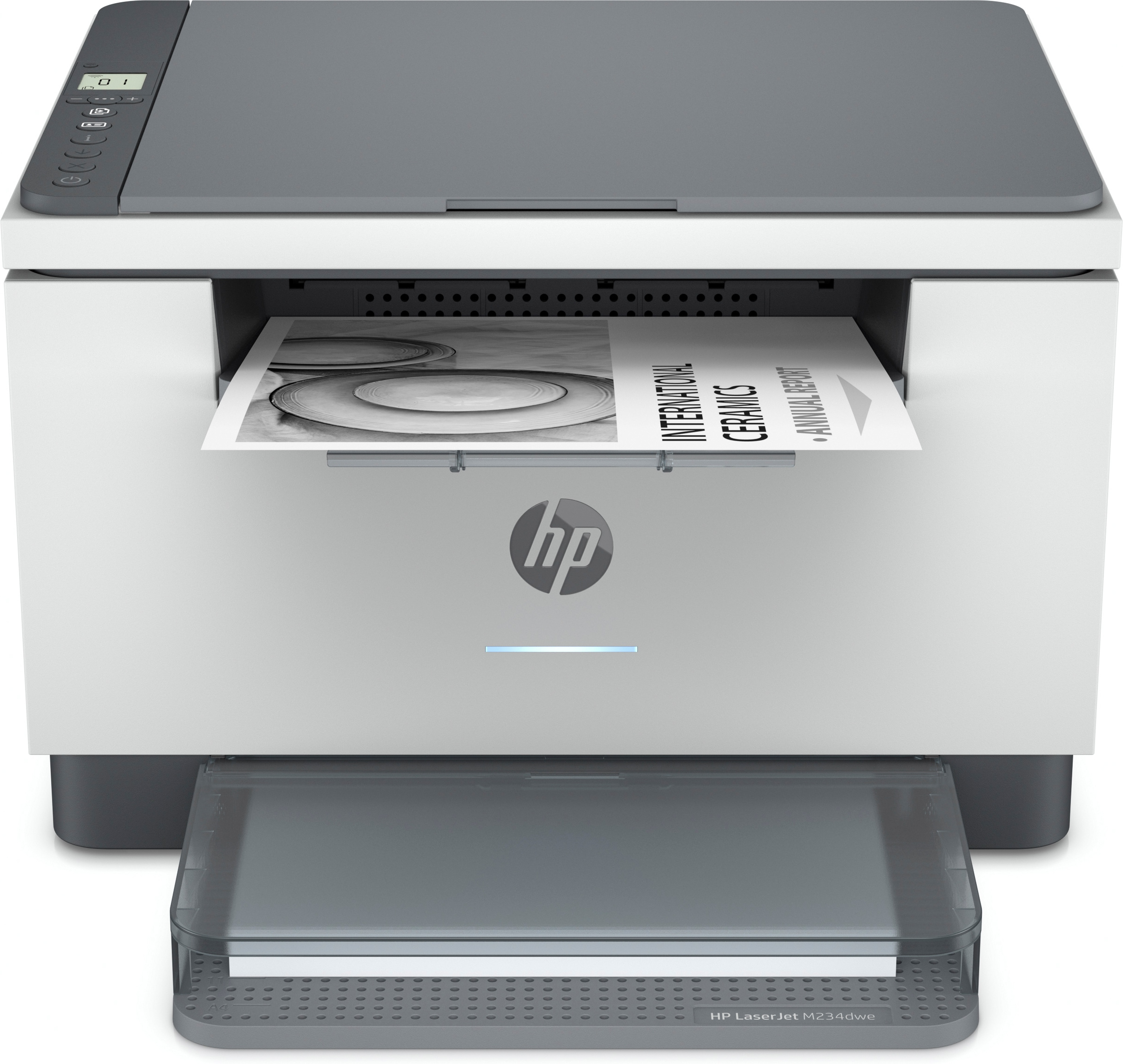HP LaserJet M234dwe printer, Zwart-wit, Printer voor Thuis en thuiskantoor, Printen, kopieren, scannen, Scannen naar e-mail: Scannen naar pdf