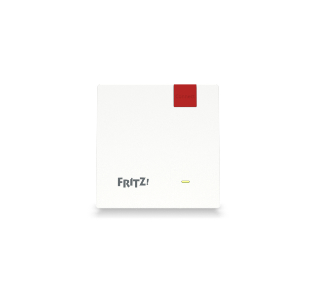FRITZ!Repeater 1200 AX Dualband Wi-Fi 6 (Wi-Fi AX) max 3000 Mbit/s, Gigabit-LAN-aansluiting, MESH Wi-Fi