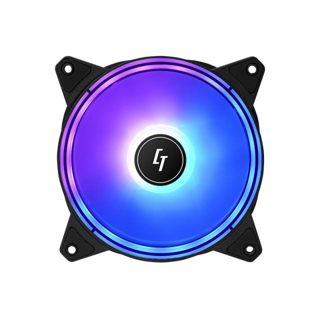 Chieftec Accessory // 3x RGB Rainbow fan+ Fan controler