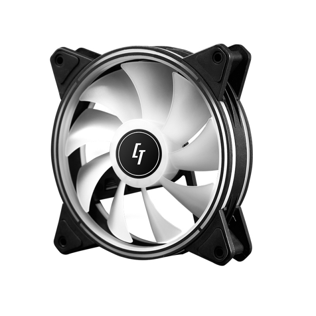 Chieftec Accessory // 3x RGB Rainbow fan+ Fan controler