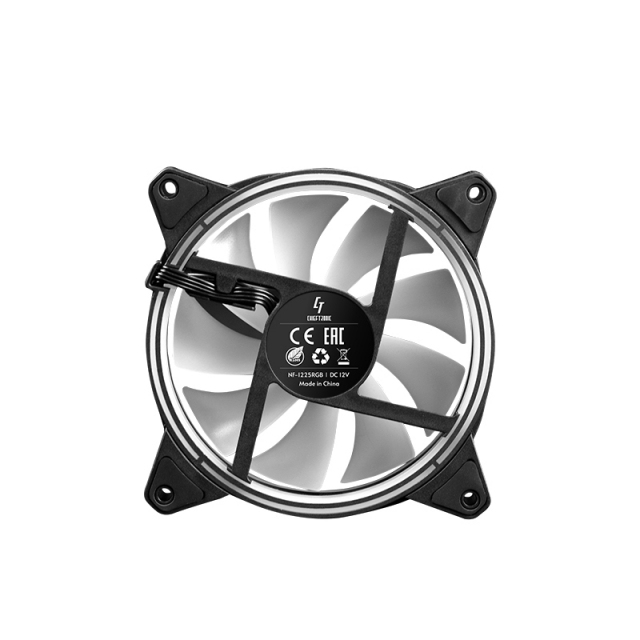 Chieftec Accessory // 3x RGB Rainbow fan+ Fan controler