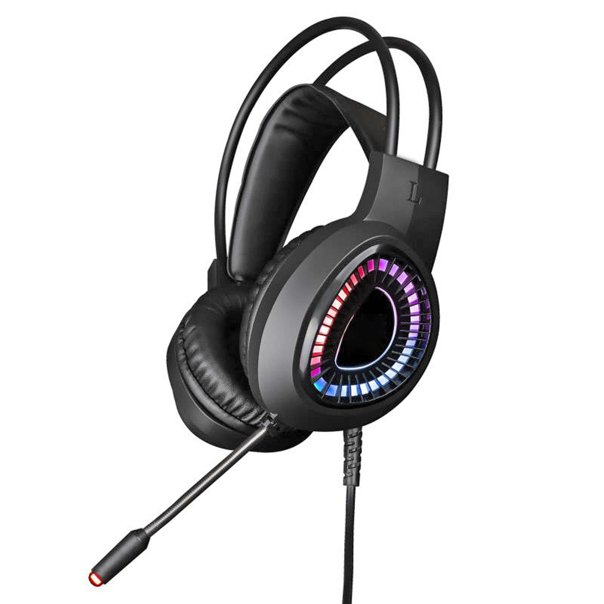 Varr Gaming USB 7.1 Headset - RGB color - black