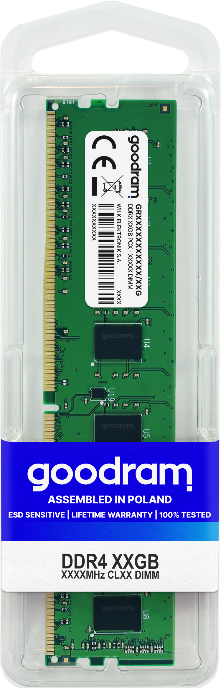 GOODRAM Essential 16GB 3200MHz CL22 SR DIMM