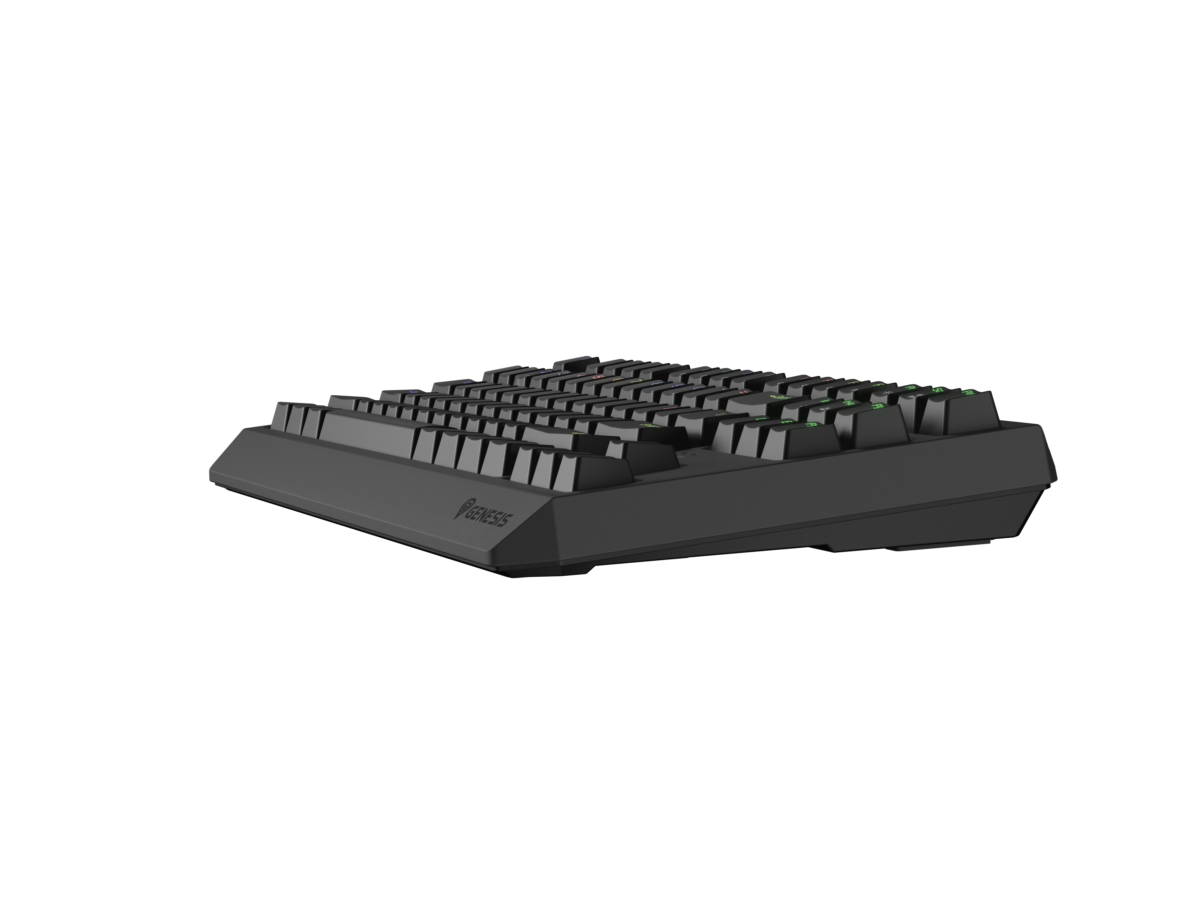 Genesis Gaming Keyboard Genesis Thor 230 TKL Wireless Us Black RGB Mechanical Outemu Red
