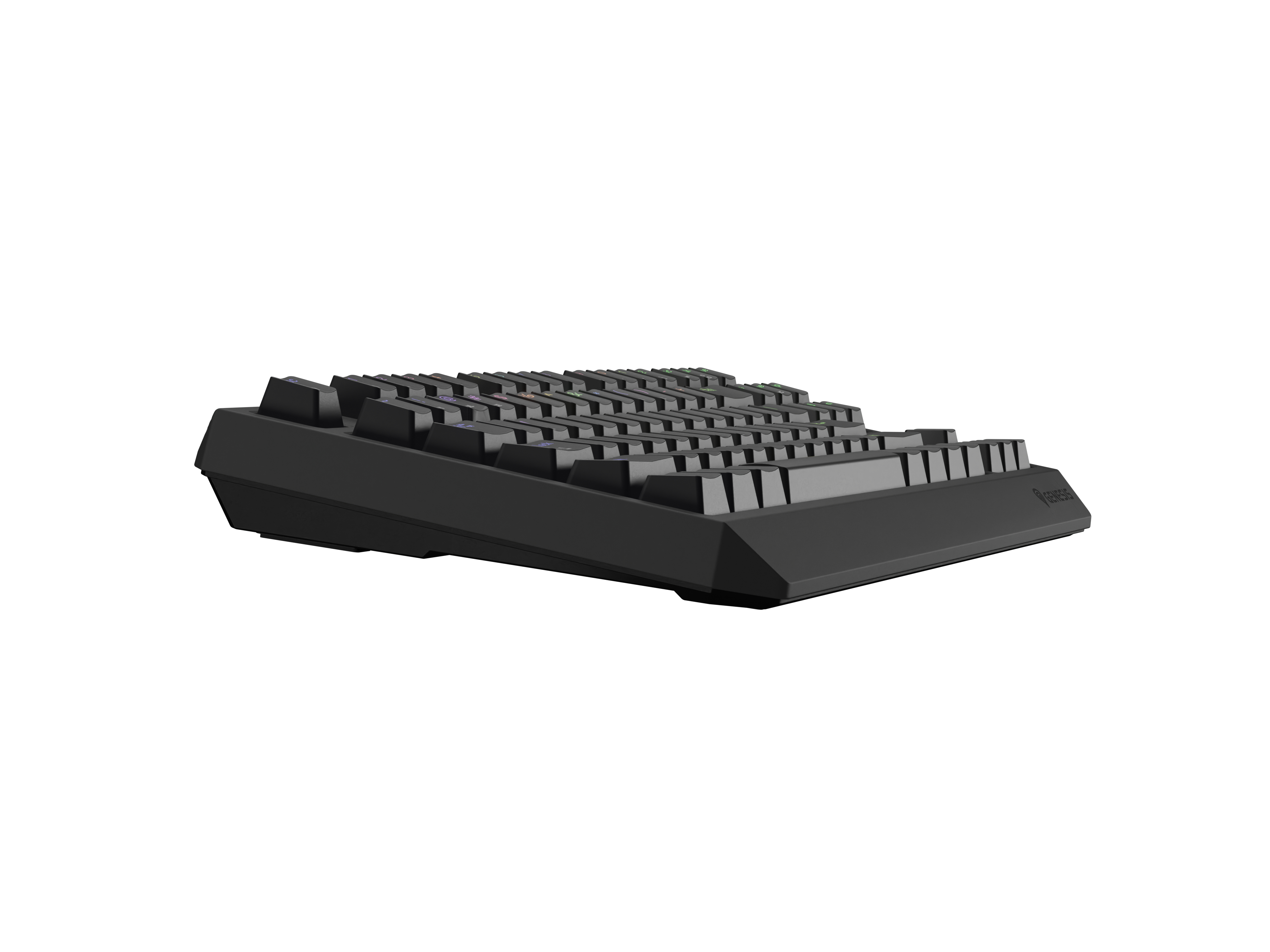 Genesis Gaming Keyboard Genesis Thor 230 TKL Wireless Us Black RGB Mechanical Outemu Red