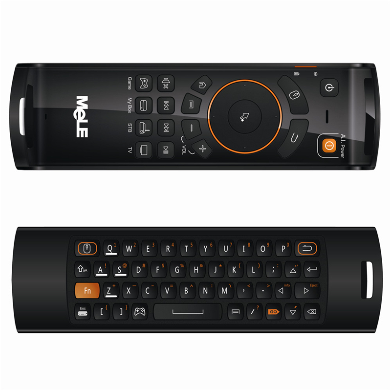 Epsilon MeLE F10 Deluxe Fly Wireless Mouse and keyboard Android, dubbelzijdig, USB Dongle