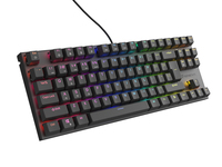 Genesis Gaming Keyboard Genesis Thor 303 TKL Black Us Layout RGB Backlight Mechanical Red Switch Hot Swap