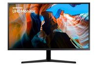 Samsung UJ590 Monitor, 32 inch, 4K 3860x2160, VA, 2 x HDMI, 1 x DP, Black, no speakers, fixed height