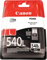 Canon PG-540L Zwart, 11ml, ink/pg-540l - voor pixma mg2250, mg3250, mg3510, mg3550, mg3650, mg4250, mx395, mx455, mx475, mx525, mx535
