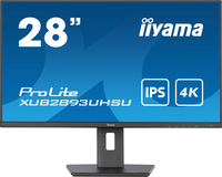 IIYAMA XUB2893UHSU-B5 28inch IPS 3840x2160 300cd/m2 3ms HDMI DP USB