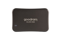 GoodRAM HL200 External SSD, 256 GB, USB 3.2 Gen 2, Type C, 520/500 MB/s with Type C to A/C cable