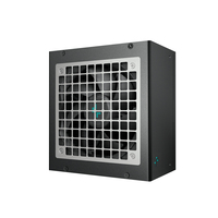 DeepCool PX1000P 1000W Full Modular ATX3.0 80 PLUS Platinum Power Supply, 120mm FDB Fan with Silent Fanless Mode, 160mm Compact Size, OPP/OVP/SCP/OTP/OCP/UVP, 12 Year Warranty, EU Plug