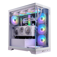 XPG INVADER X, White ATX Mid Tower,3.5incx3, I/O: USB-Cx1, USBx2 , HD Audiox1, Resetx1, Powerx1, Fan: (4 x 120mm Reversed Fans + 1 x 120mm Regular Fan), Riser Cable