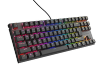 Genesis Gaming Keyboard Genesis Thor 303 TKL Black Us Layout RGB Backlight Mechanical Silent Switch Hot Swap