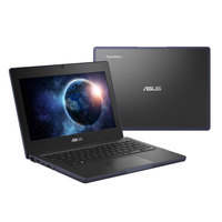 Asus BR1104CGA-N00032XA 29,5 cm 11,6inch Robuust Notebook, Intel N100, 8 GB DDR5, 128 GB SSD, 1366 x 768, Windows 11 Pro Education, Intel UHD Graphics, Tru2Life Webcam, IEEE 802.11ax Wireless