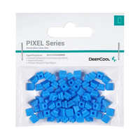 DeepCool PIXEL BU Rubber Bits, Create 8-Bit Designs, Customize various CH and Morpheus Cases, Blue