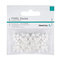 DeepCool PIXEL BK Rubber Bits, Create 8-Bit Designs, Customize various CH and Morpheus Cases, White