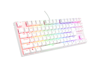 Genesis Gaming Keyboard Genesis Thor 303 TKL Us Layout White RGB Mechanical Silent Switch Hot Swap