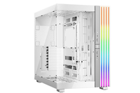 be quiet! Light Base 900 DX White Panoramic tempered glass E-ATX Case, 2x 420 mm Radiator Support, 532 x 326 x 465, front ARGB strip, MB with backconnector support, 2 x ARGB+fan hub