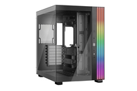 be quiet! Light Base 600 DX Black Panoramic tempered glass ATX Case, 2x 360mm Radiator Support, 450 x 305 x 435, front ARGB strip, MB with backconnector support, 2 x ARGB+fan hub