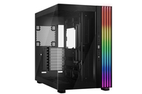 be quiet! Light Base 900 DX Black Panoramic tempered glass E-ATX Case, 2x 420 mm Radiator Support, 532 x 326 x 465, front ARGB strip, MB with backconnector support, 2 x ARGB+fan hub