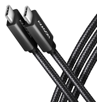 AXAGON BUCM32-CM15AB SPEED+ cable USB-C <-> USB-C, 1.5m, USB 20Gbps, PD 100W 5A, 4K HD,ALU