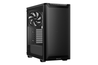 be quiet! Pure Base 501 Window Black Airflow, 450 x 231 x 449, 1x USB-C, 2x USB 3.0, HD Audio, 2x 3,5, 5x 2,5, inc 2x 140 mm Pure Wings 3, Mesh Front, TG Side