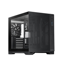 Chieftec Visio Air // Black, ATX Gaming Dual-Chamber Cube, T Glass side-door, mesh front panel, 3x PWM fan // n/a