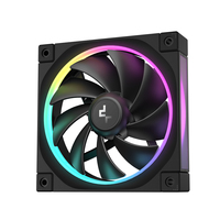 DeepCool FL12, 120mm High-Performance ARGB Gen 2 Fans, Daisy Chain, 8-pin Cable, PWM, Hydro bearing, PBT, 3 pack, ite, ARGB Halo