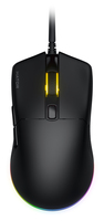 HATOR Pulsar 3, black Gaming Mouse - HATOR Optical Yellow 100M Switches PixArt PMW 3311(HTM610)