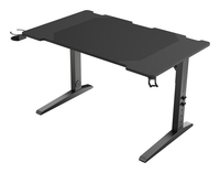 GENESIS Holm Modular 120, Straight, Rectangular shape, MDF, Steel, Gaming, Black
