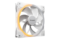be quiet! LIGHT WINGS 140mm PWM Reverse White, 140x140x25, 1500 rpm, 25,5 dB, 52,4 cfm, 4 pin, ARGB