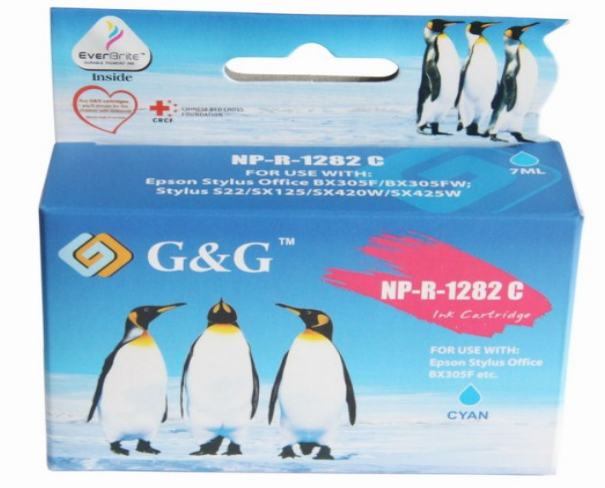 Alternatief Epson Inkt cartridge T1282 cyaan14ml (100% compatibel) (SX420W)