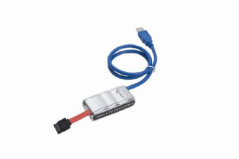 Gembird USB 3.0 to SATA Adapter Cable (for any SATA HDD/SSD), *USBAM, *SATAM