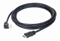 Gembird HDMI v.1.4 male-male cable, 1.8 m, haakse aansluiting, bulk package, (3D+HighSpeed+Ethernet), *HDMIM