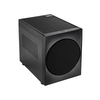 Chieftec Cube M-ATX case, black with 200mm fan