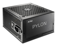 XPG PYLON, Black, 80+, Bronze, Non-Modular, 650W, ATX24x1, EPS 8x1, PCIE 6+2x4, MOLEXx3, FLOPPYx1, SATAx8, Japanese Capacitor, 5 Years Warranty
